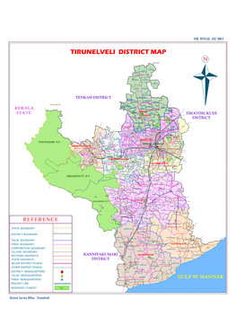 Tirunelveli District Map N