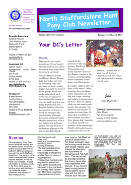 Your DC's Letter