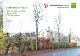 Old Bearsden Conservation Area Appraisal.Pdf