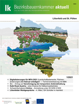 1/2021 Lilienfeld Und St. Pölten