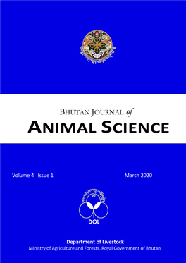 BHUTAN JOURNAL Of