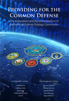 National Defense Strategy Commission Make Over the Following Five-Year Period, and Others
