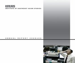 ISEAS Annual Report 2008-09.Pdf