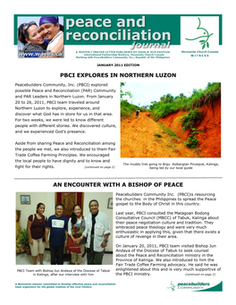 Pbci Explores in Northern Luzon an Encounter with A