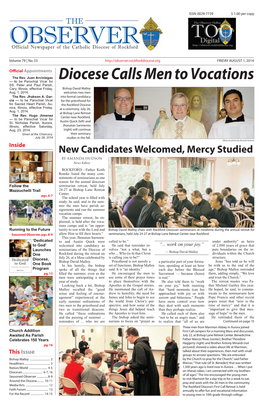 Diocese Calls Men to Vocations — to Be Parochial Vicar for SS