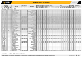 Weekend Regular Coupon 10/12/2020 10:46 1 / 10