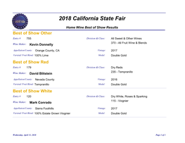 2018 California State Fair