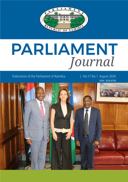 Parliament Journal Vol. 17 No. 1 August 2020