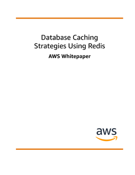Database Caching Strategies Using Redis Whitepaper