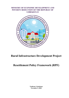 Rural Infrastructure Development Project Resettlement Policy