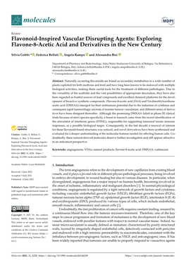 Exploring Flavone-8-Acetic Acid and Derivatives in the New Century