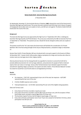 Same-Sex Marriage Survey Results 17