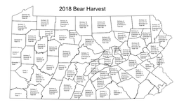 Bear Harvest Map 2018