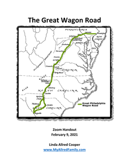 The Great Wagon Road