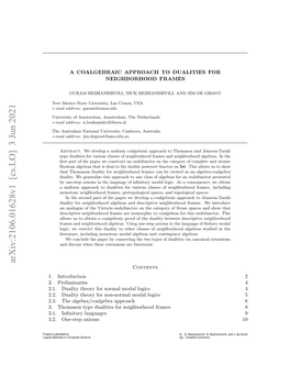 A Coalgebraic Approach to Dualities for Neighborhood Frames