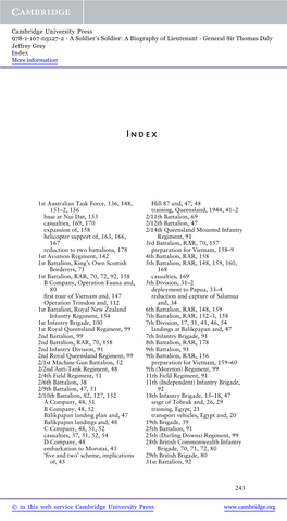 1St Australian Task Force, 136, 148, 151–2, 156 Base at Nui Dat, 153