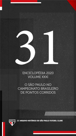 Enciclopédia 2020 Volume Xxxi O São Paulo No Campeonato
