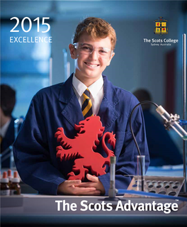 Excellence at Scots 2015 | from the Principal Academic Excellence