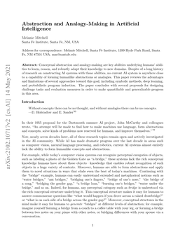 Arxiv:2102.10717V2 [Cs.AI] 14 May 2021 Them to Novel Situations in Ways That Elude Even the Best of Today’S Machines