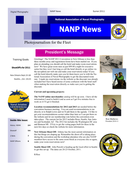 NANP News Sumer 2011