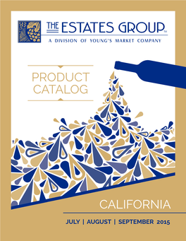 California Product Catalog