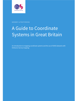 A Guide to Coordinate Systems in Great Britain