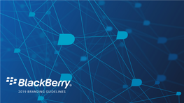 Blackberry: Branding Guidelines