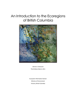 An Introduction to the Ecoregions of British Columbia