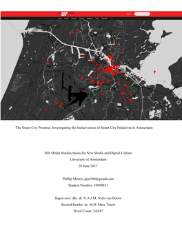 The Smart City Promise: Investigating the Inclusiveness of Smart City Initiatives in Amsterdam