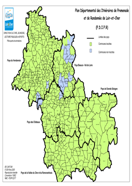 Plan Départemental Des Itinéraires De Promenade Et De Randonnée De