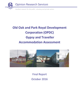 Gypsy and Traveller Accommodation Assessment