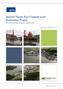 Shannon Foynes Port Company Land Reclamation Project Environmental Impact Statement