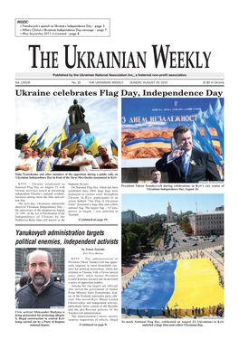 Ukraine Celebrates Flag Day, Independence Day
