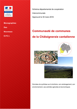 Communauté De Communes De La Châtaigneraie Cantalienne