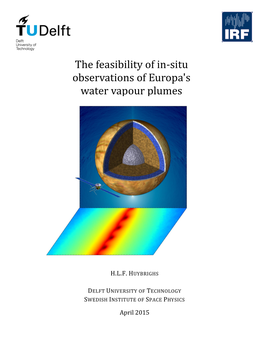 The Feasibility of In-Situ Observations of Europa's Water Vapour Plumes