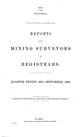 Mining Surveyors Registrarsq