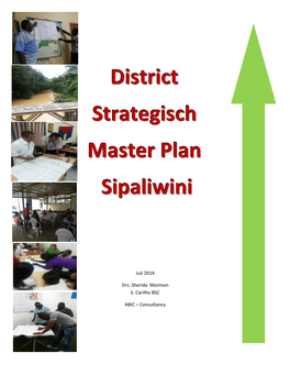 District Strategisch Master Plan Sipaliwini