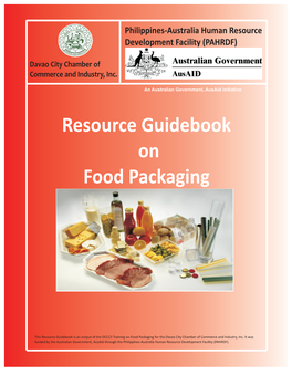 Resource Guidebook on Food Packaging