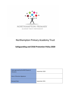 Safeguarding and Child Protection Policy September 2020 (Updated)