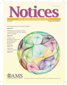 Notices of the American Mathematical Society May 2017 FEATURED