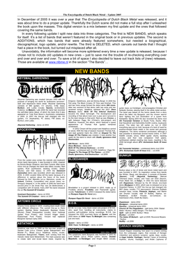 Get the First Update from 2005 in PDF-Format Here