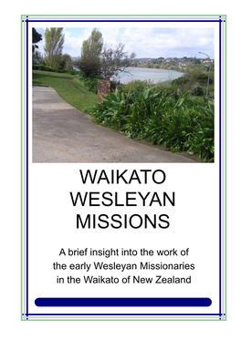 Waikato Wesleyan Missions