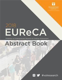 2018-Eureca-Abstract-Book-Final.Pdf