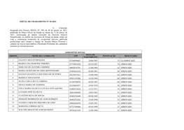 Edital De Chamamento Nº. 01/2021