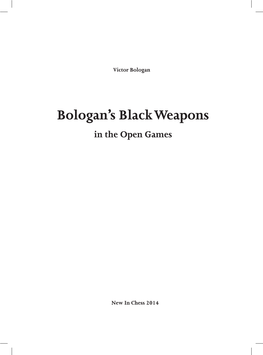 Bologan's Black Weapons