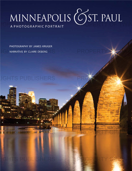 Minneapolis St. Paul PROPERTY of TWIN Lightsa Photographic PUBLISHERS Portrait & PROPERTY of TWIN LIGHTS PUBLISHERS