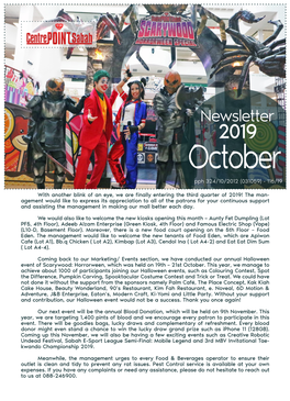 October Newsletter