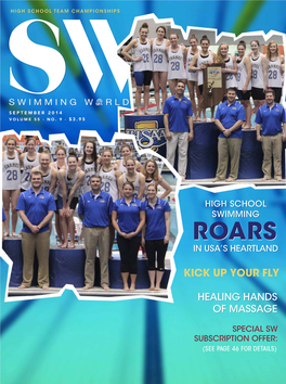 Swimming World Magazine 014 | FEELIN’ IT Crowned Chesterton High School As the by Michael J