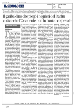 Il Garibaldino Che Piegò I Negrieri Del Darfur Ci Dice Che L'occidente Non Fu L'unico Colpevole