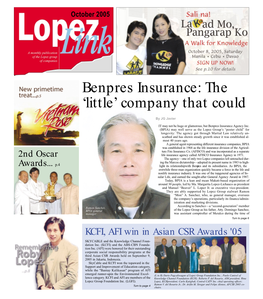 Benpres Insurance: the ‘Little’ Company That Could